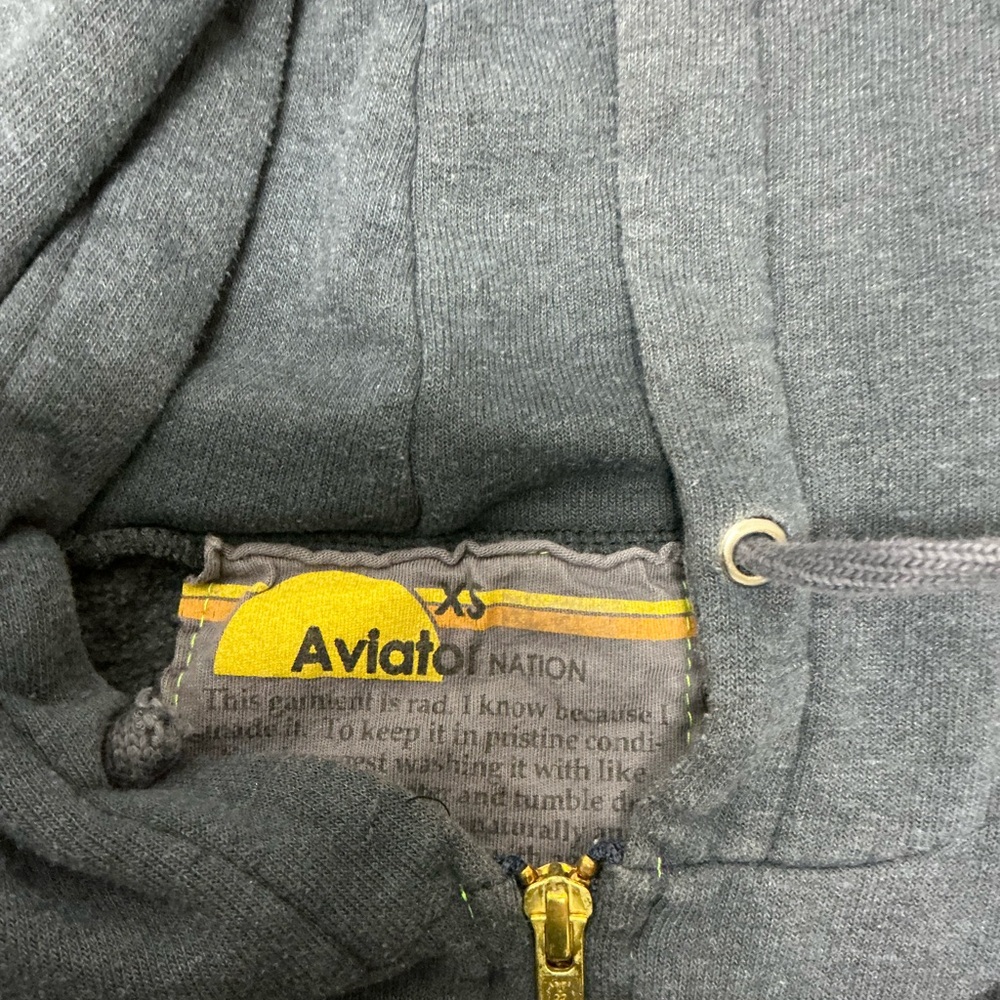 Aviator Nation Charcoal Hoodie - Picture 2 of 4